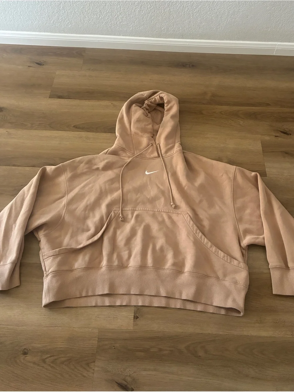 Nike Sportswear Phoenix Fleece Oversized Hoodie Women’s Small Brown Pullover